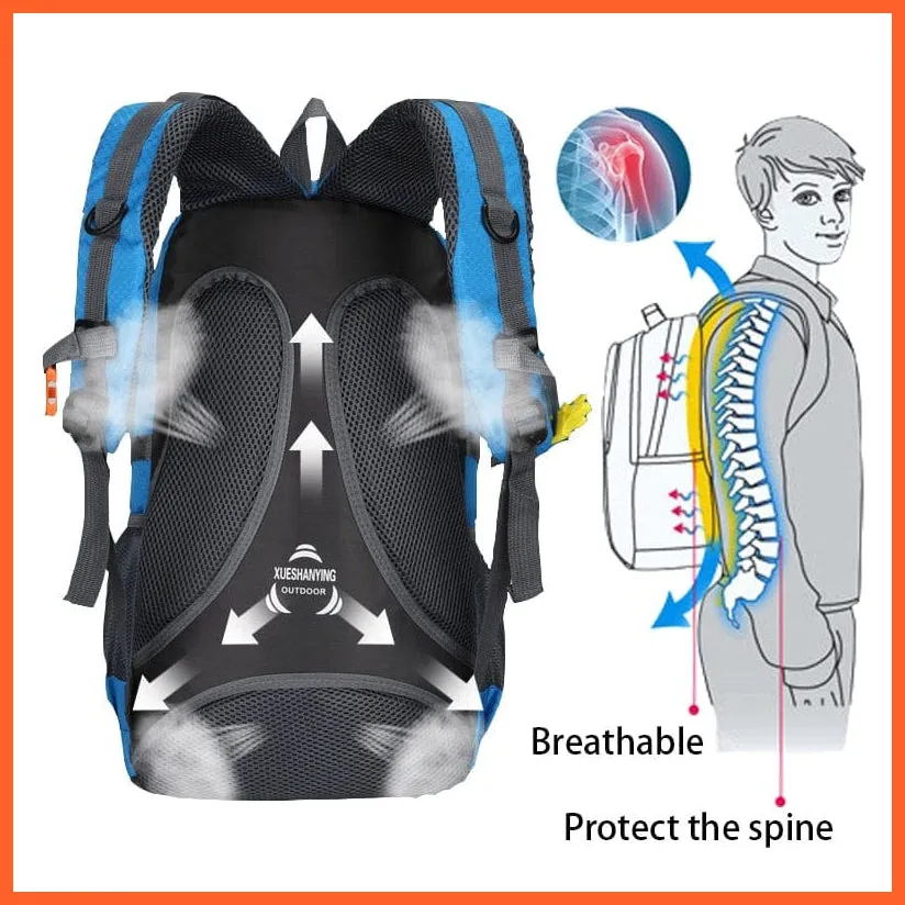 40L Waterproof  Travelbackpack Men