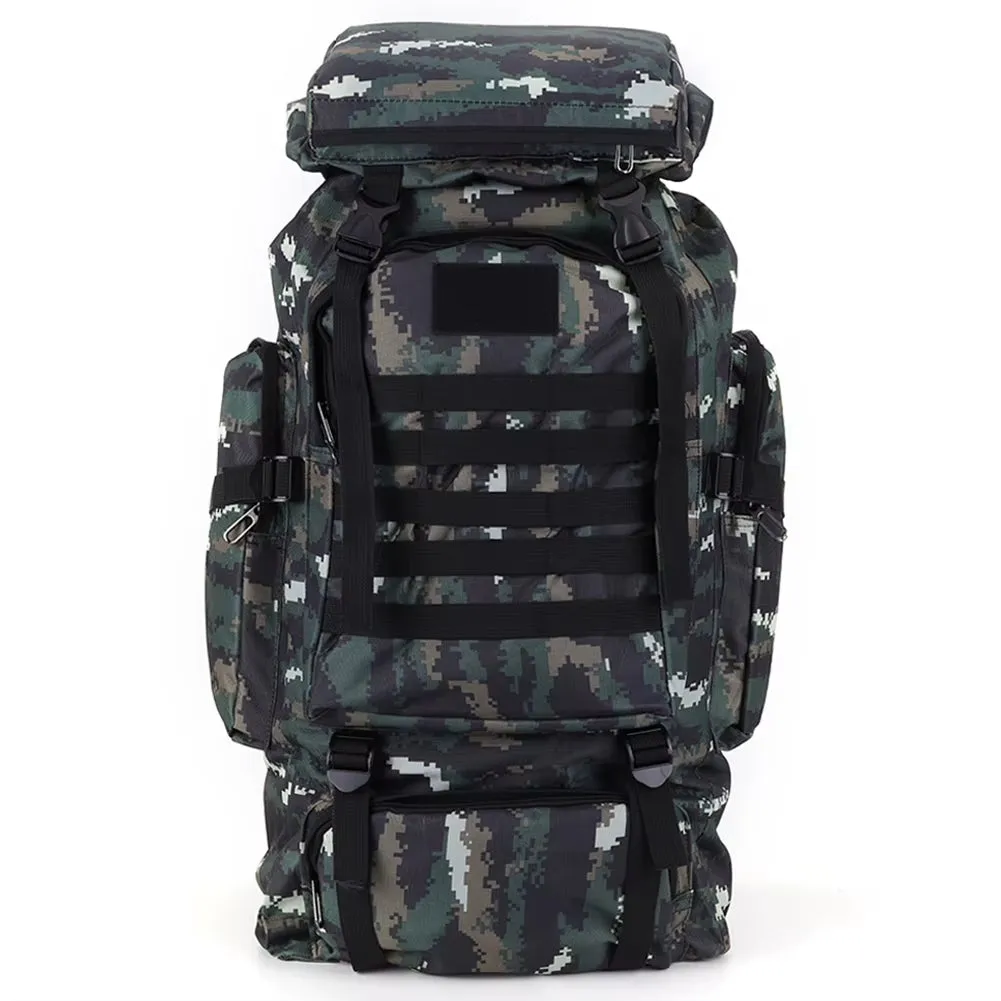 80L Mountaineering Backpack – Wear-Resistant Climbing Rucksack for Outdoor Adventures