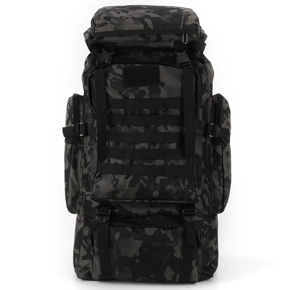 80L Mountaineering Backpack – Wear-Resistant Climbing Rucksack for Outdoor Adventures