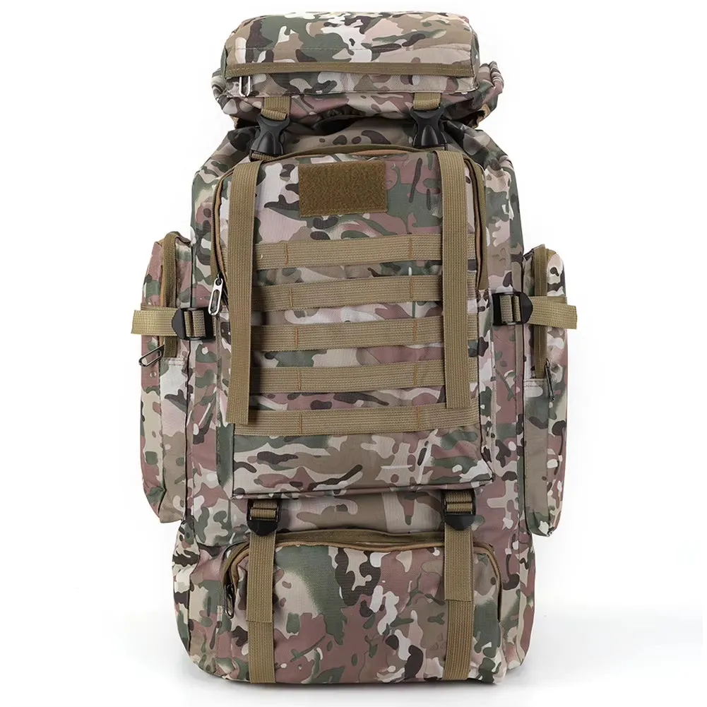 80L Mountaineering Backpack – Wear-Resistant Climbing Rucksack for Outdoor Adventures