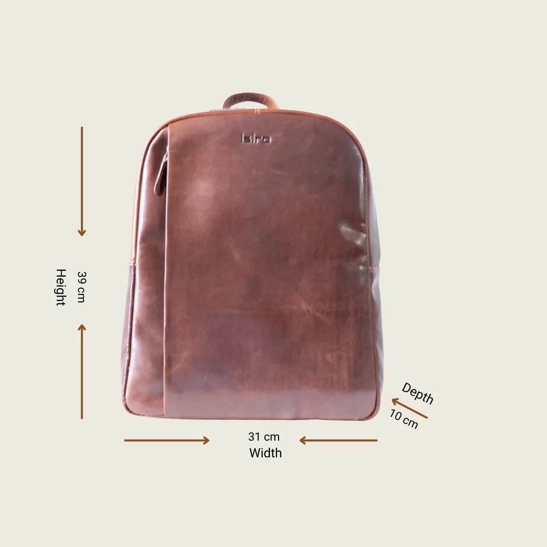 Apex Leather Backpack