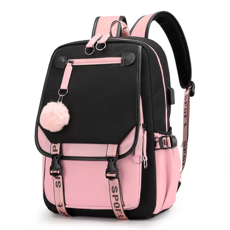 Cartoon USB Backpack