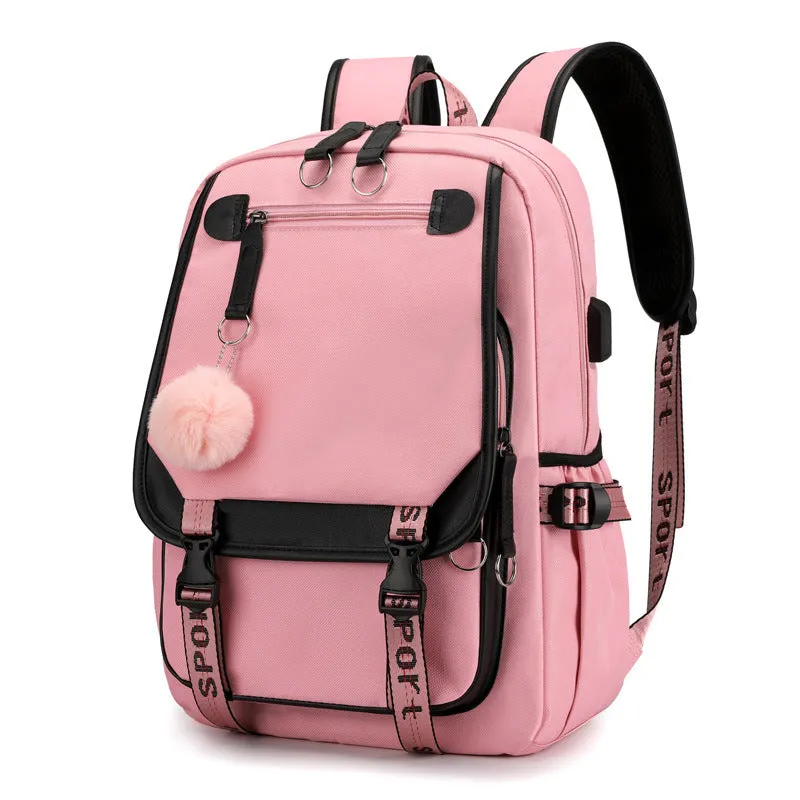 Cartoon USB Backpack