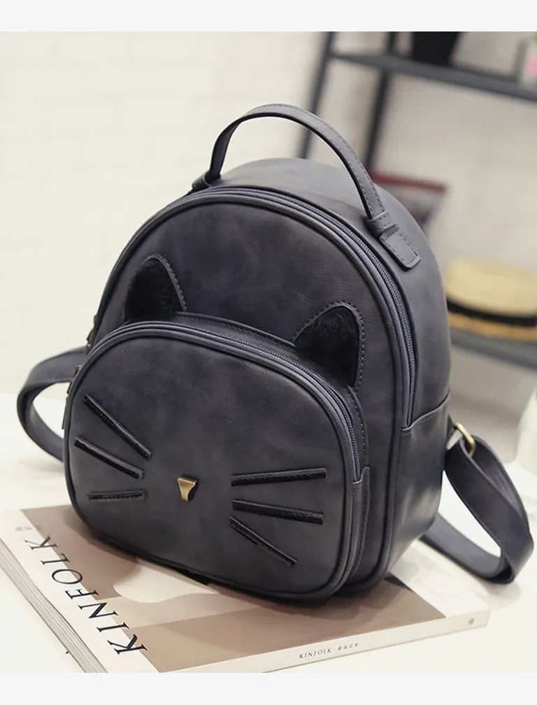 Cat Emboss Backpack