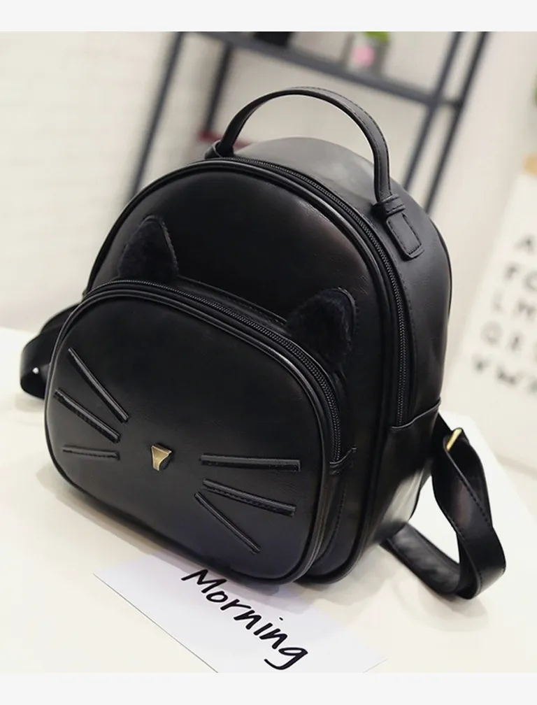Cat Emboss Backpack