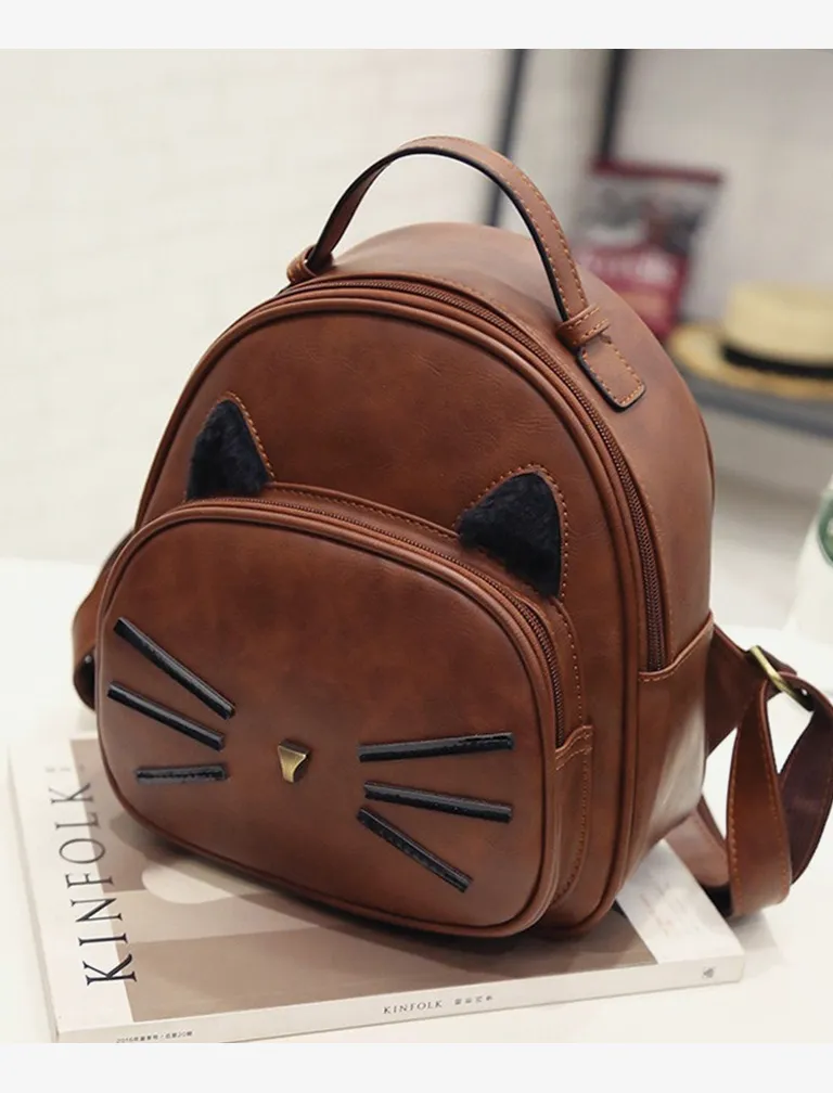 Cat Emboss Backpack
