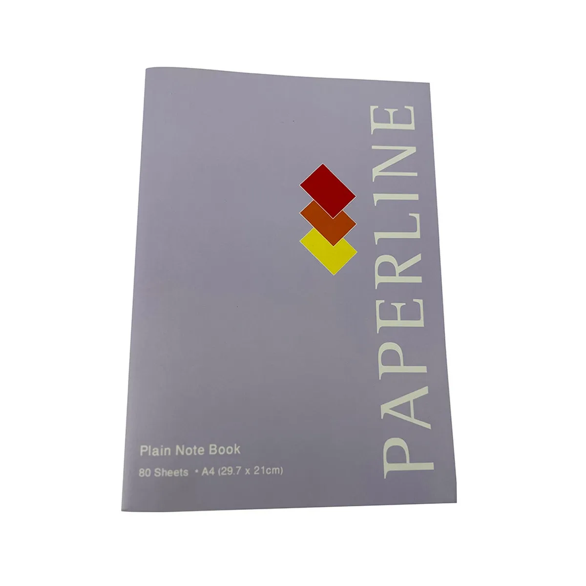 Paperline Soft Cover A4 4 Line Notebook 80sht