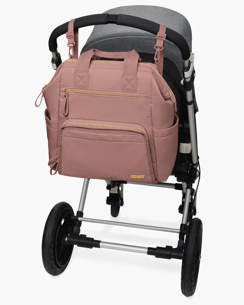 Skip Hop Mainframe Backpack Diaper Bags- Dusty Rose