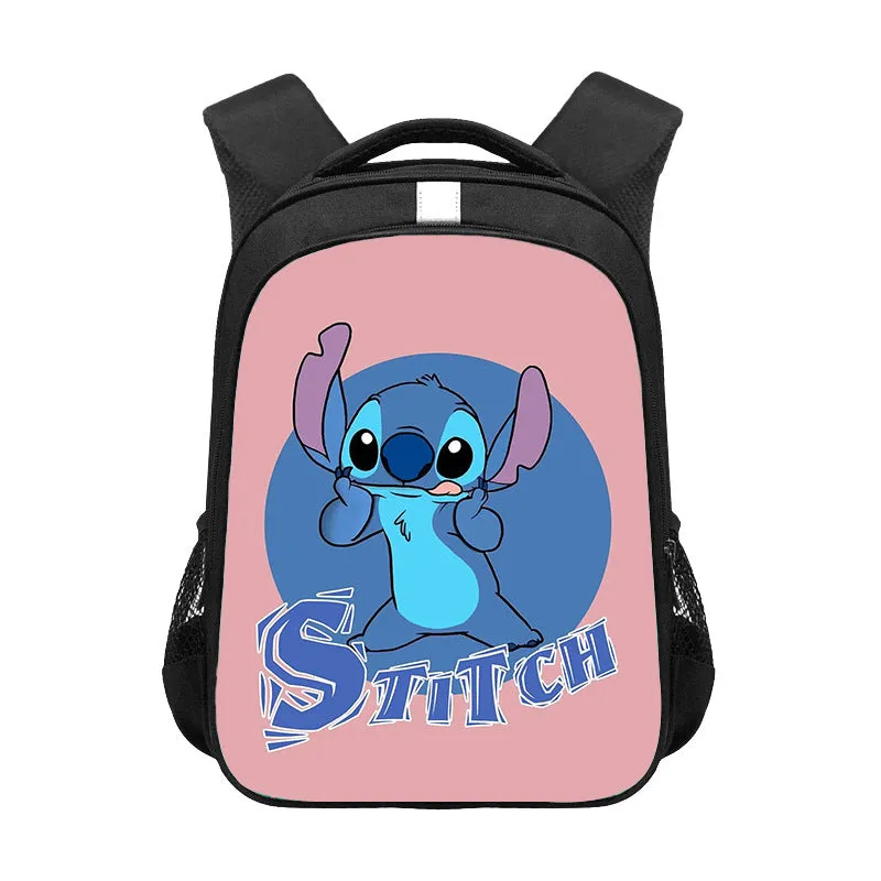 Stitch Children's Schoolbag Primary School Student Large-Capacity Backpack Male and Female Student Fashion Cute Backpack Foreign Trade Wholesale