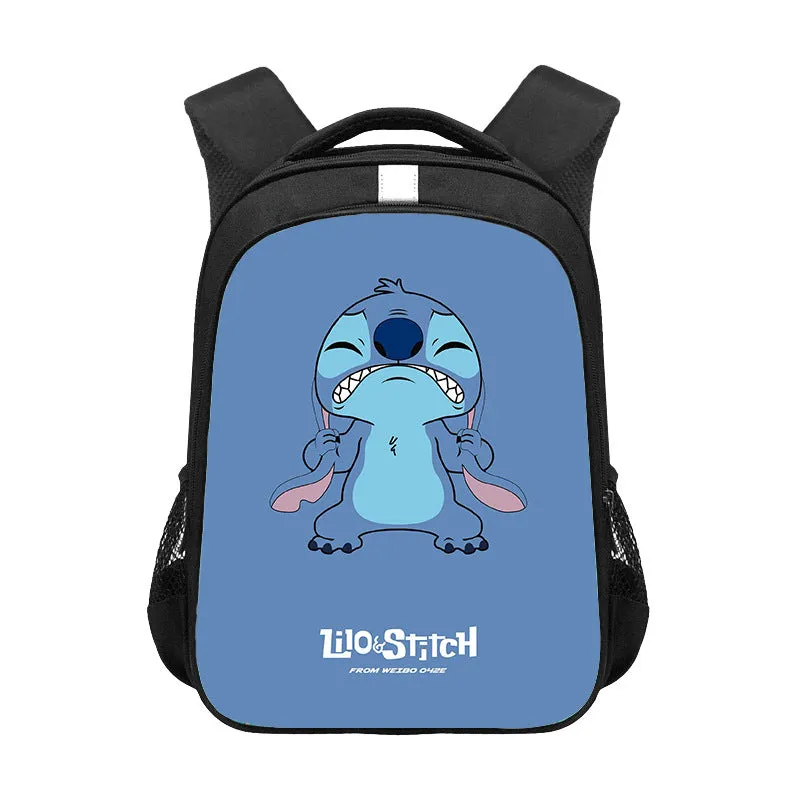 Stitch Children's Schoolbag Primary School Student Large-Capacity Backpack Male and Female Student Fashion Cute Backpack Foreign Trade Wholesale