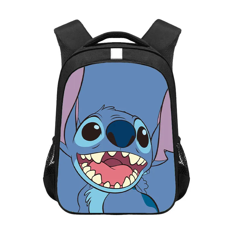 Stitch Children's Schoolbag Primary School Student Large-Capacity Backpack Male and Female Student Fashion Cute Backpack Foreign Trade Wholesale