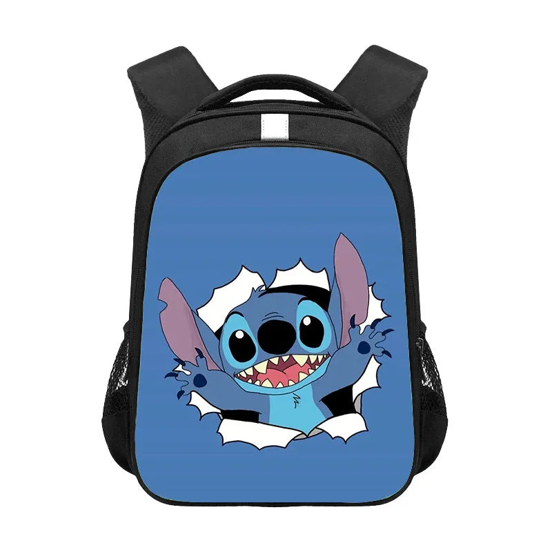 Stitch Children's Schoolbag Primary School Student Large-Capacity Backpack Male and Female Student Fashion Cute Backpack Foreign Trade Wholesale