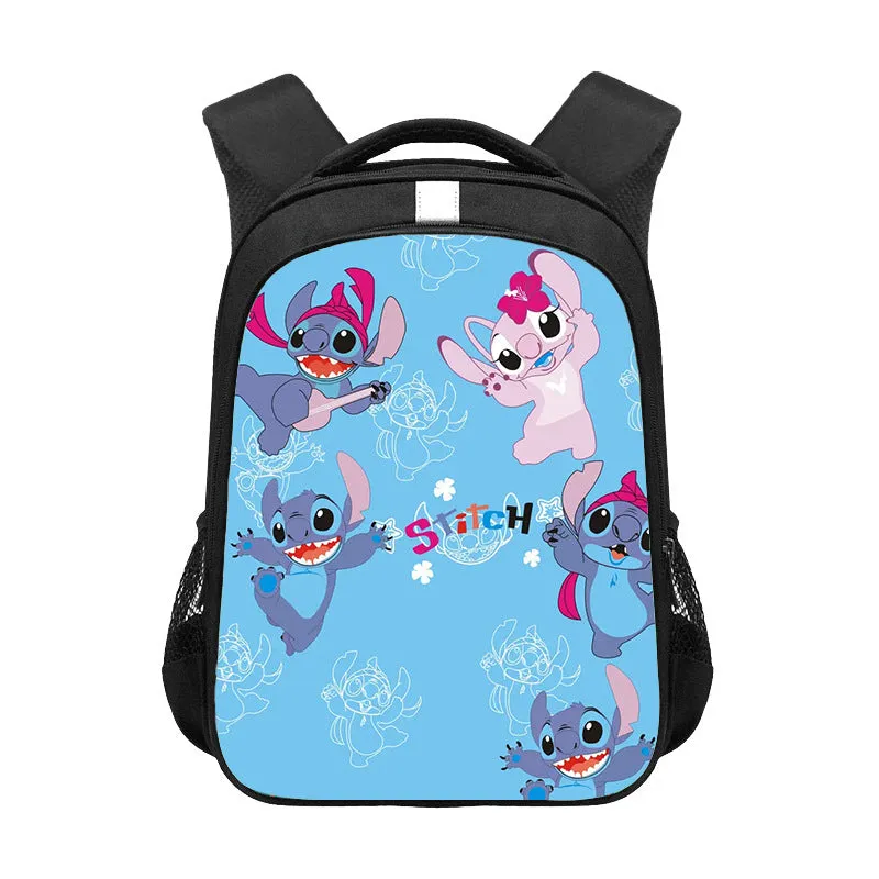 Stitch Children's Schoolbag Primary School Student Large-Capacity Backpack Male and Female Student Fashion Cute Backpack Foreign Trade Wholesale