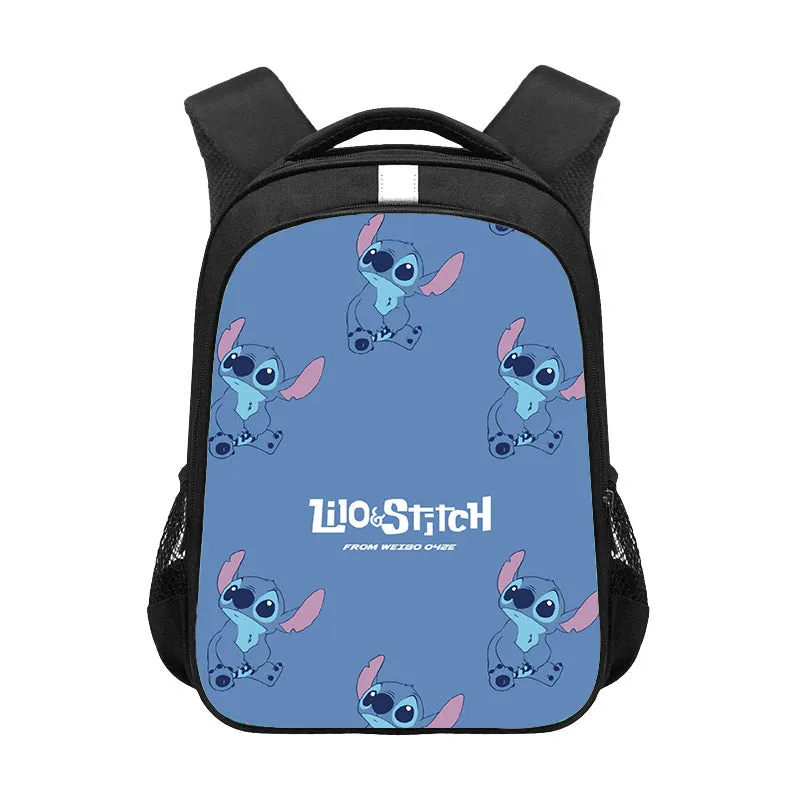 Stitch Children's Schoolbag Primary School Student Large-Capacity Backpack Male and Female Student Fashion Cute Backpack Foreign Trade Wholesale