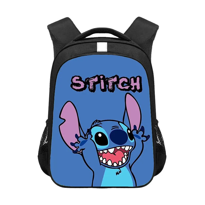 Stitch Children's Schoolbag Primary School Student Large-Capacity Backpack Male and Female Student Fashion Cute Backpack Foreign Trade Wholesale