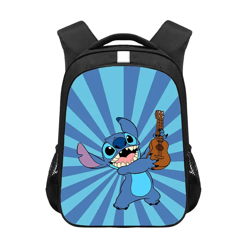 Stitch Children's Schoolbag Primary School Student Large-Capacity Backpack Male and Female Student Fashion Cute Backpack Foreign Trade Wholesale