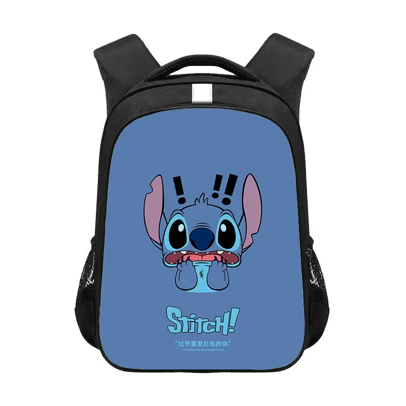 Stitch Children's Schoolbag Primary School Student Large-Capacity Backpack Male and Female Student Fashion Cute Backpack Foreign Trade Wholesale