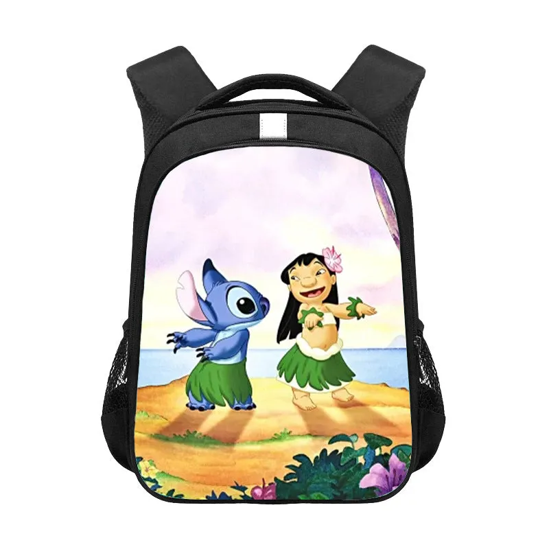Stitch Children's Schoolbag Primary School Student Large-Capacity Backpack Male and Female Student Fashion Cute Backpack Foreign Trade Wholesale