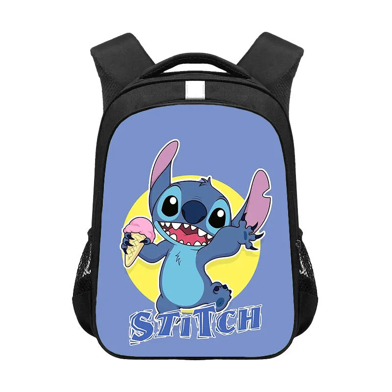 Stitch Children's Schoolbag Primary School Student Large-Capacity Backpack Male and Female Student Fashion Cute Backpack Foreign Trade Wholesale