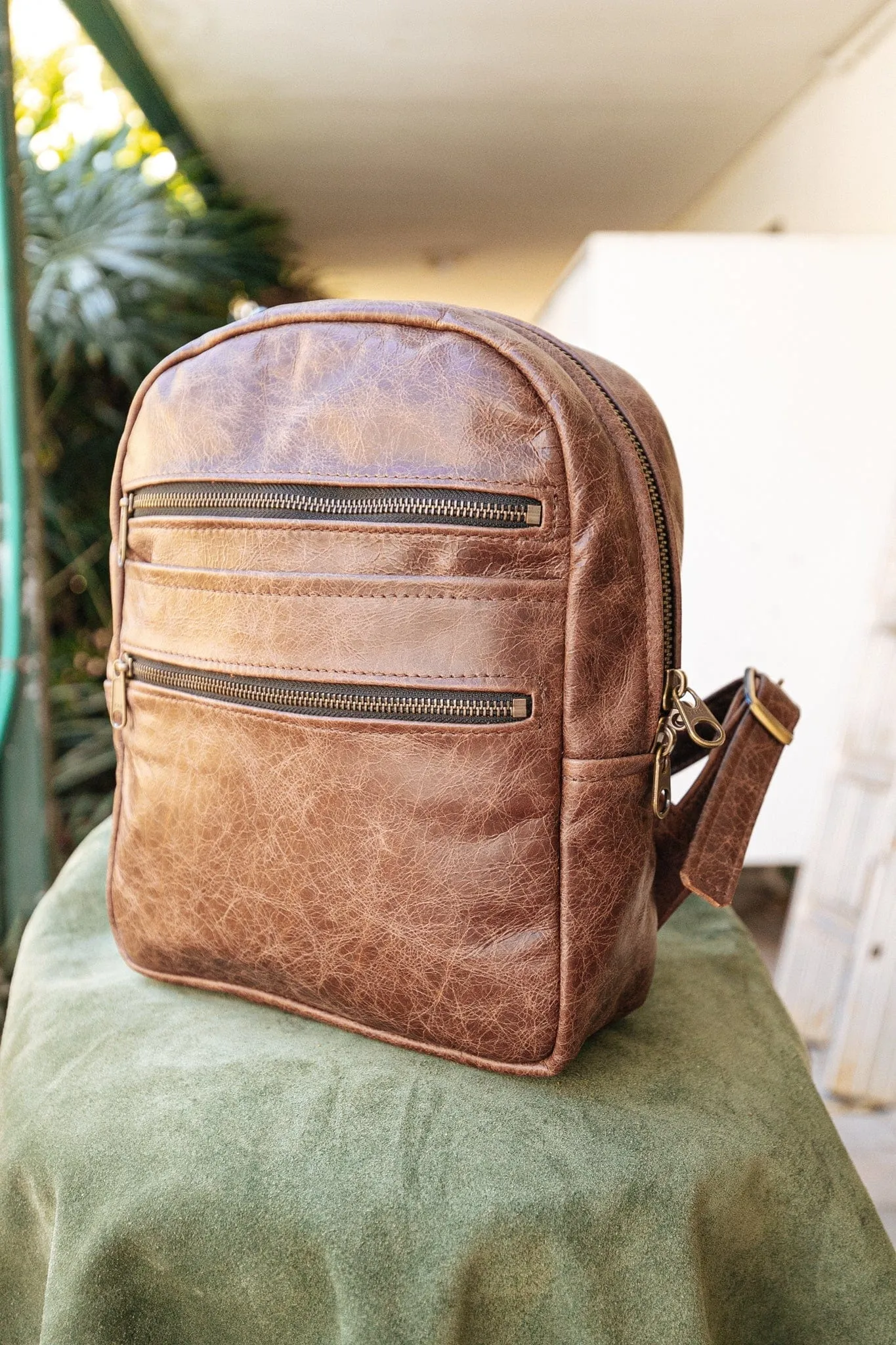 The Annie Backpack - Large - Cowhide