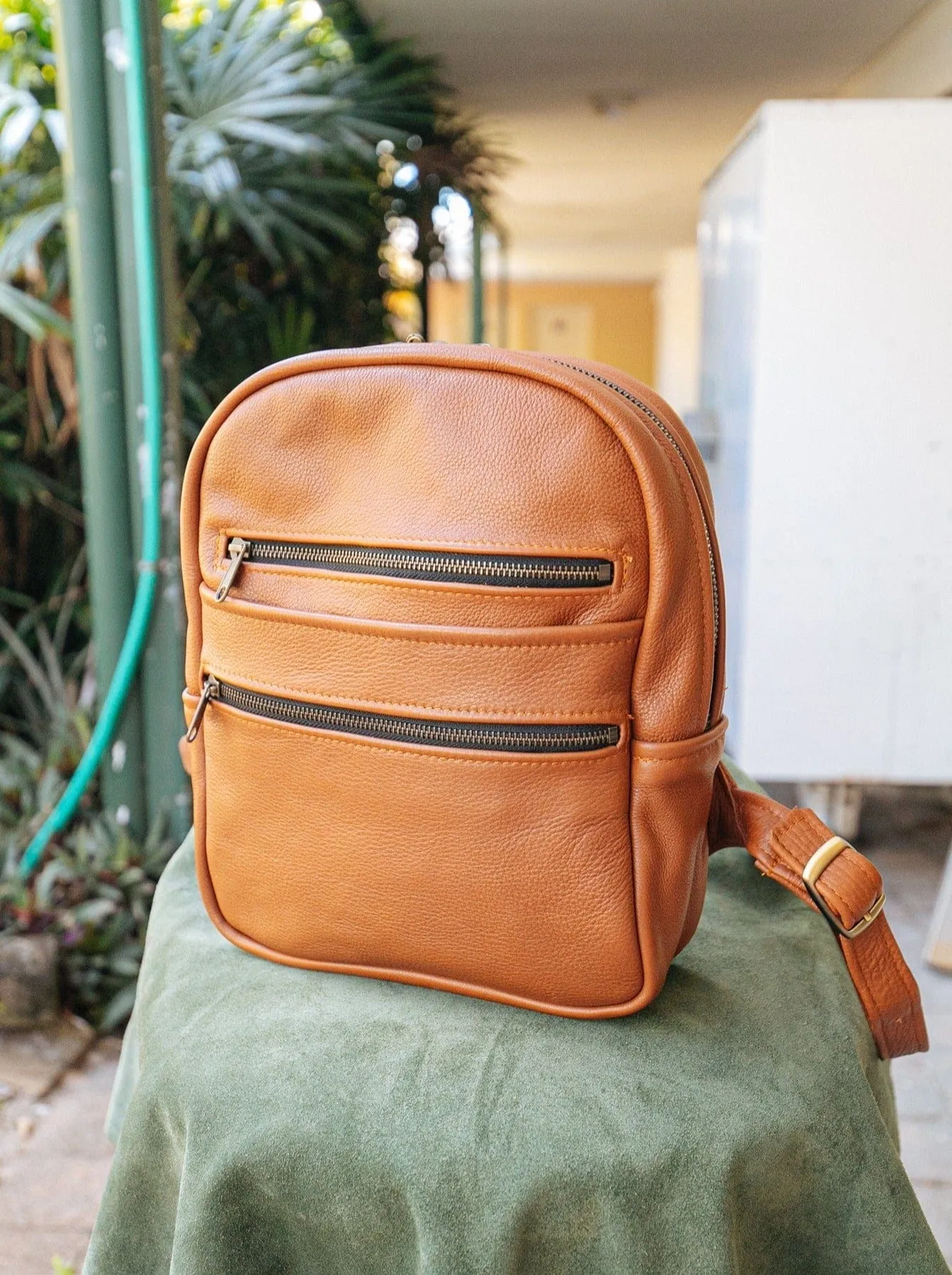 The Annie Backpack - Large - Cowhide