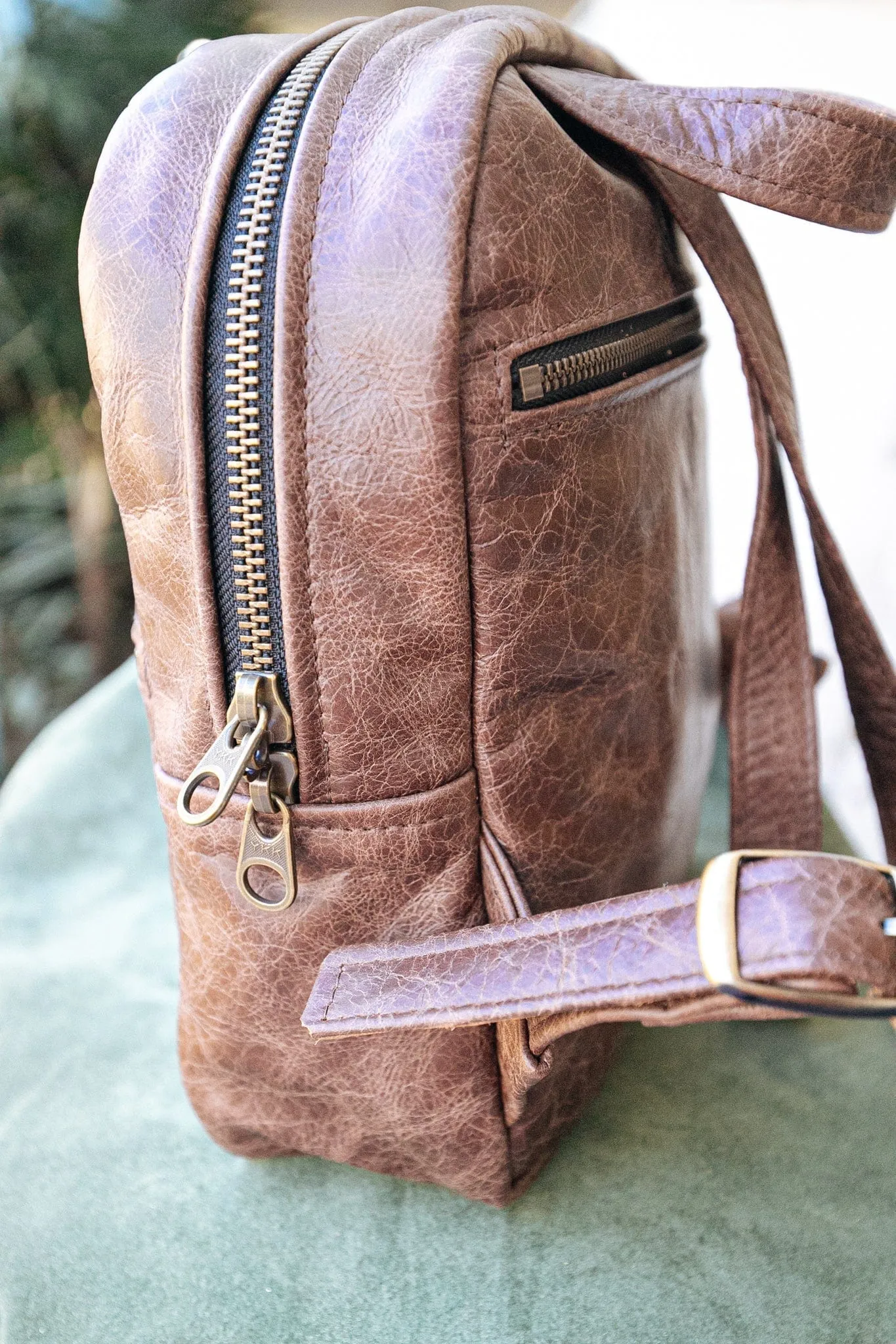 The Annie Backpack - Large - Cowhide